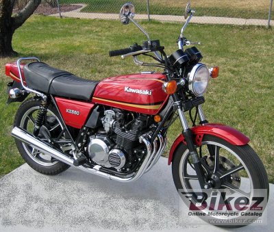 1981 Kawasaki Z 550 photo